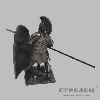 картинка — оловянный солдатик «воин царя сарпедона. троянская война»
